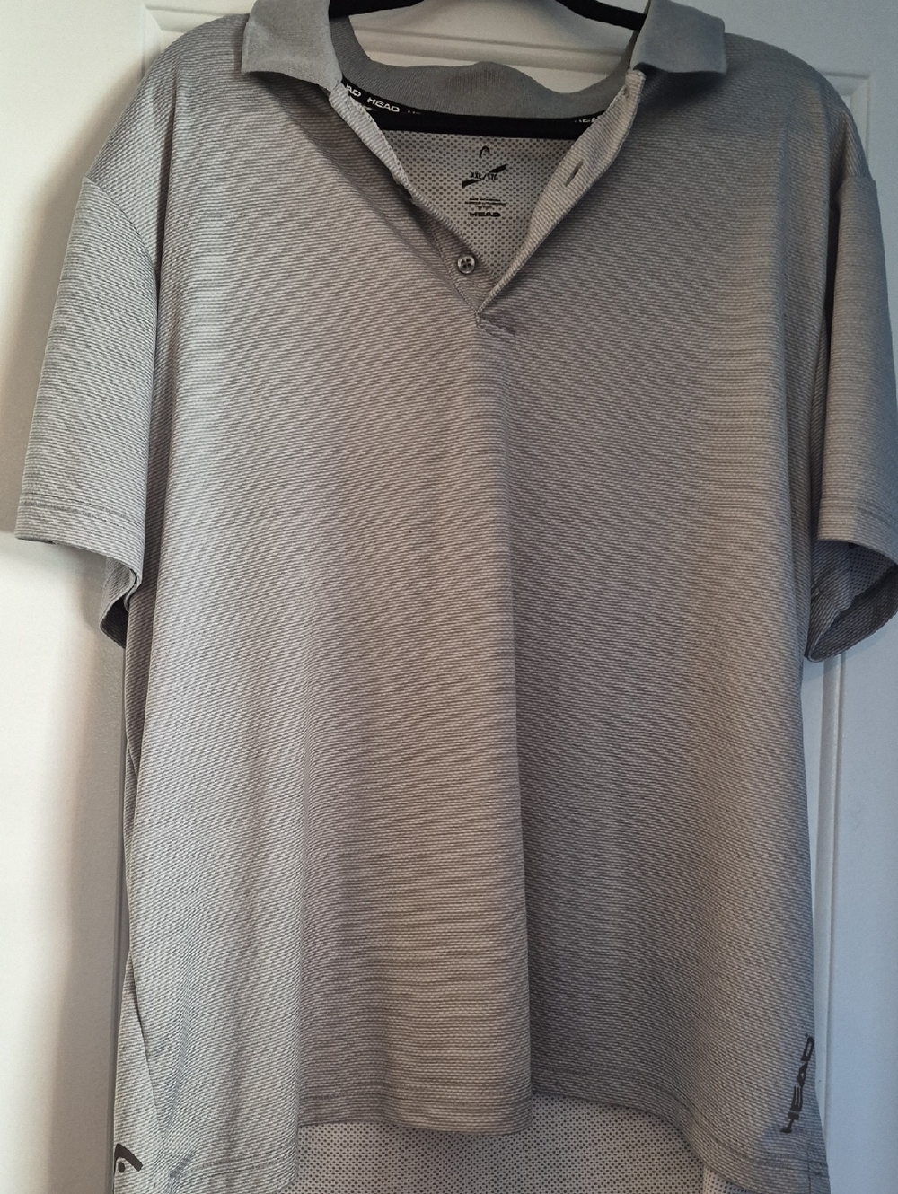 Head Men's Light Gray Performance Polo